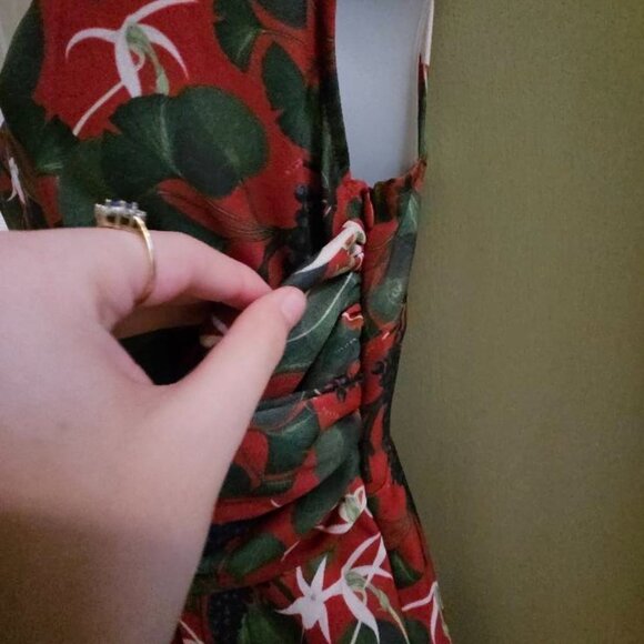 Shivan & Narresh X Koovs Indian Lush Vineyard Maxi Dress Medium - Picture 13 of 16